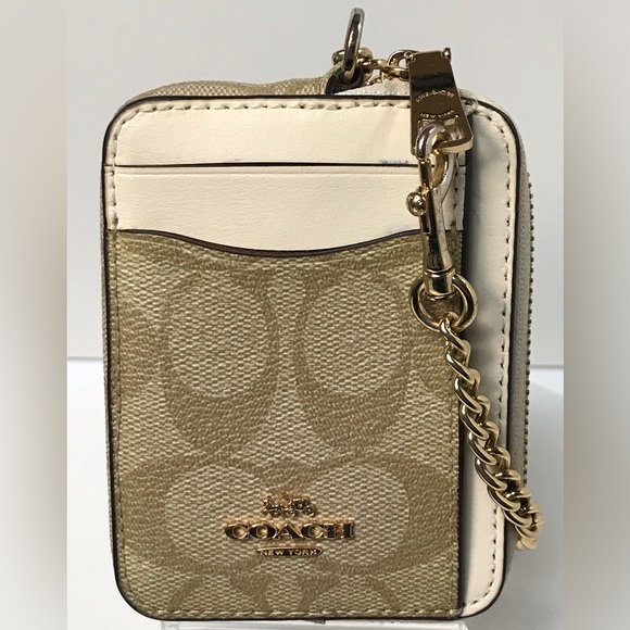 COACH Signature Pouch/Card Wallet 😍♥️ - Picture 1 of 17